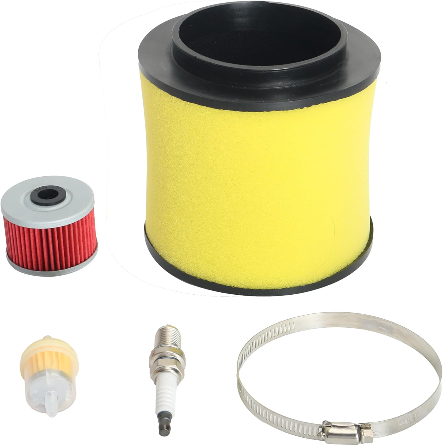 Cylinder Piston Gasket Top End Fit for Honda TRX500 Foreman Rubicon 500 Pioneer 500 2012-2019 With Air Filter 92mm Piston, Cylinder 12100-HR0-F00