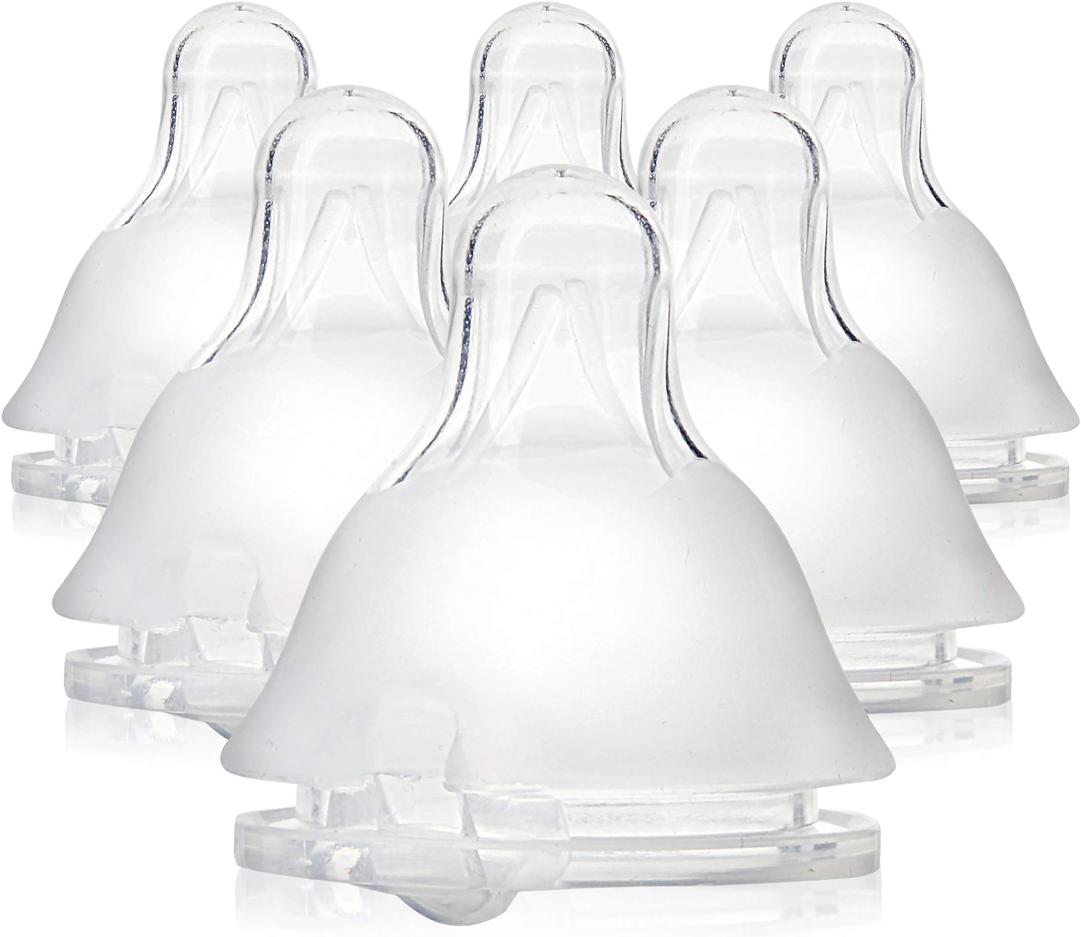Balance Plus Standard Neck (1.5 in) Nipples for use ONLY with Evenflo Balance Plus Standard Neck Bottles, Fast Flow for 8 Months and up, 6-Pack (NOT Compatible with Any Other Bottles)