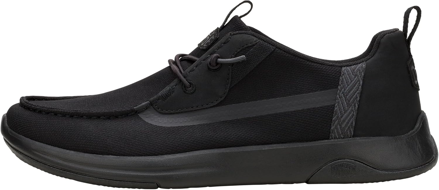 HEYDUDE Men’s Wally Drift Classic | Slip On Shoes for Men | Lightweight Loafers | Easy On System | Cushioned Insole