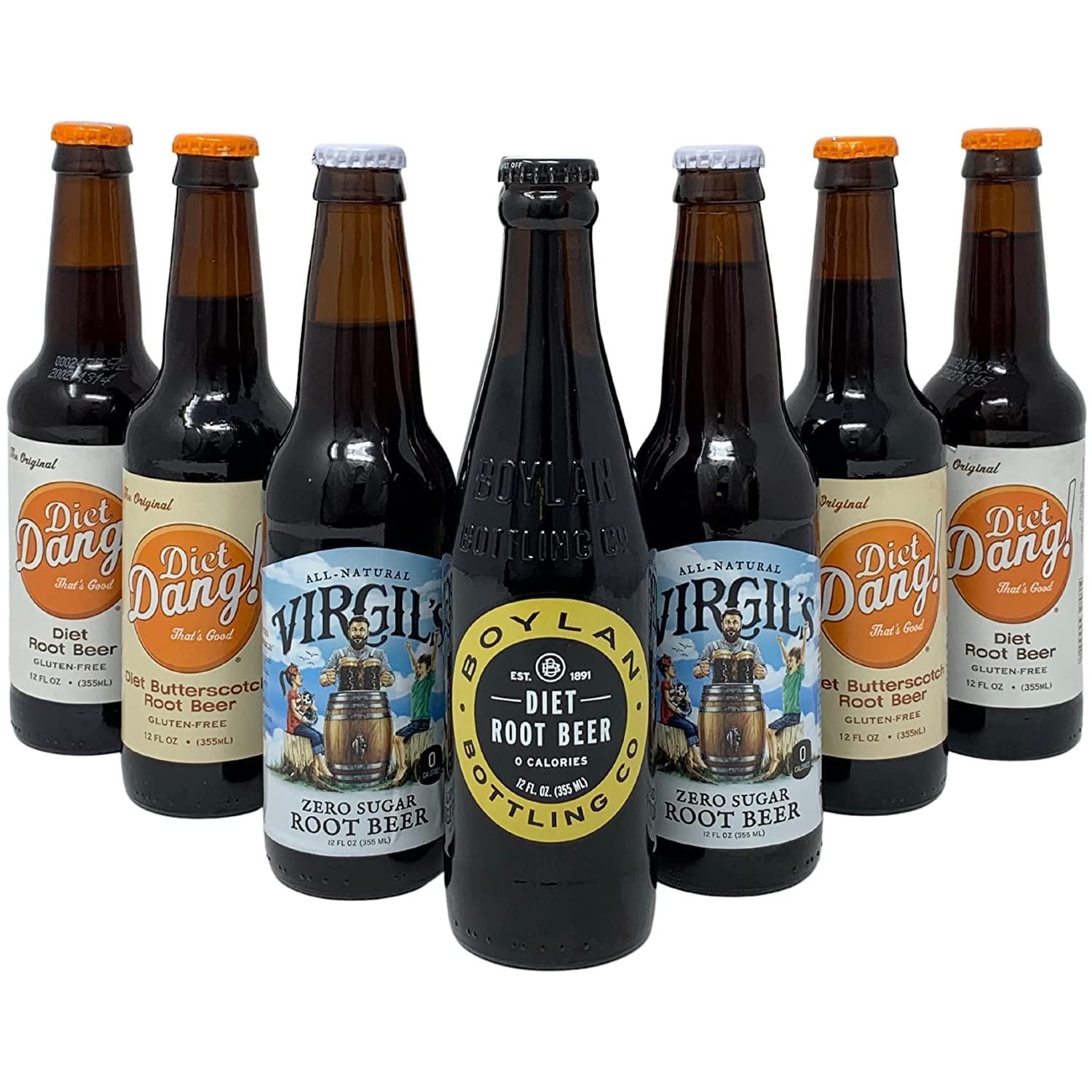 Ultimate Craft Beverage Samplers - Mix Variety Case - Gourmet Sodas From All Around the Country - Choose Your Flavor - 12oz (Orange Soda - 12 Pack)