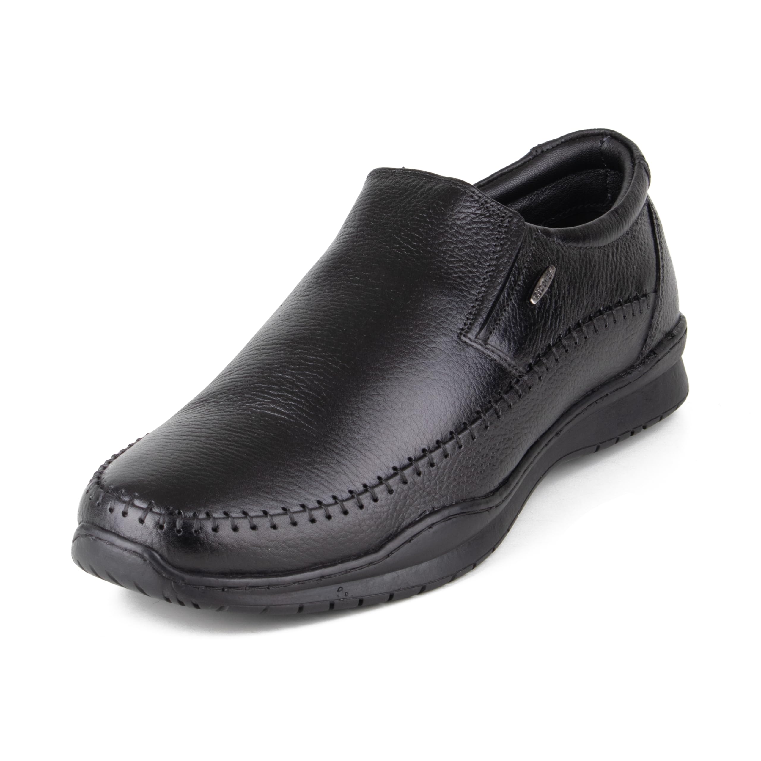 Genuine Leather Classic Slip On |Formal Shoes for Men for Office | Rubber Sole