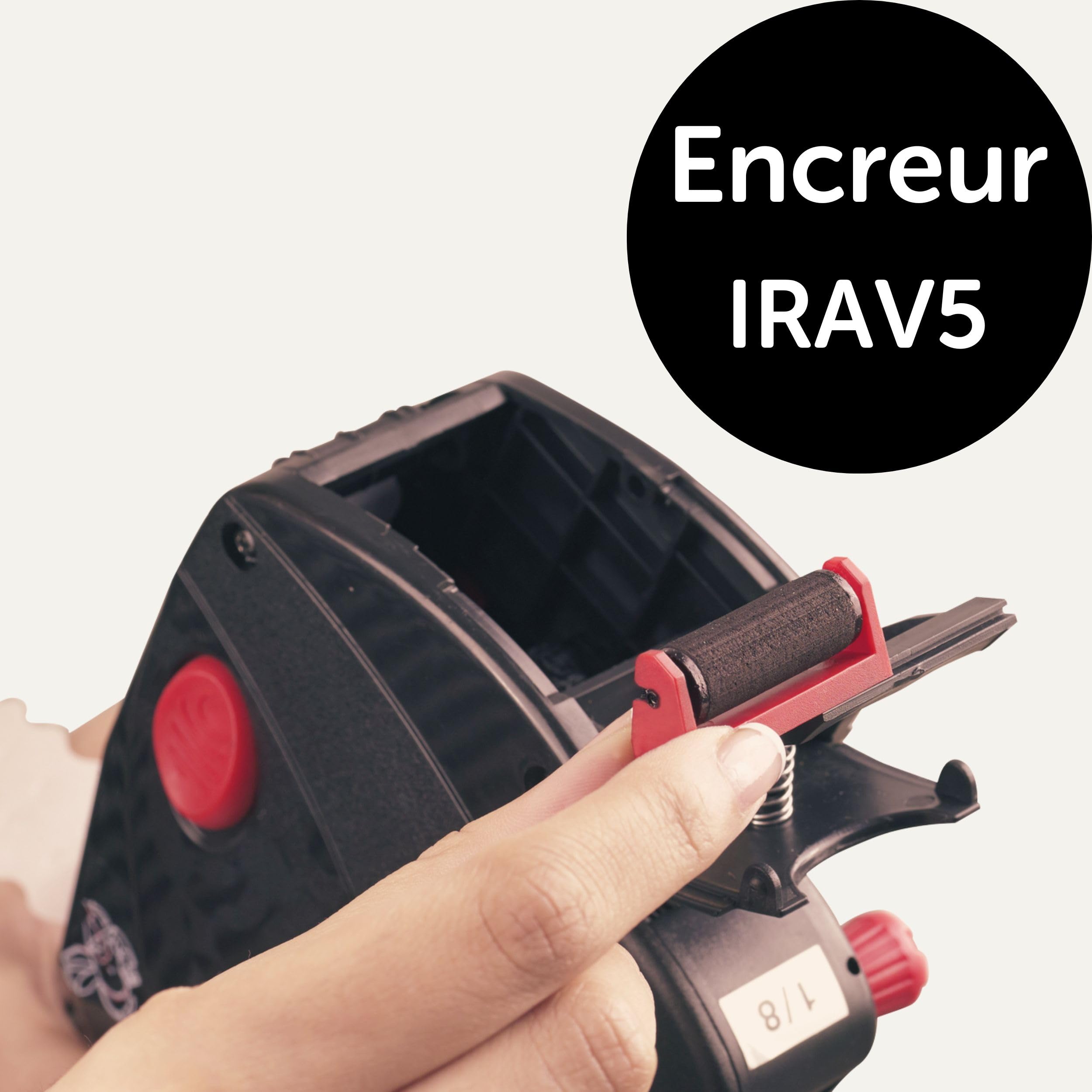 Avery Pince à Étiqueter 1 Ligne Noir 26 x 12 mm - Étiqueteuse Professionnelle pour Prix, Dates, Codes