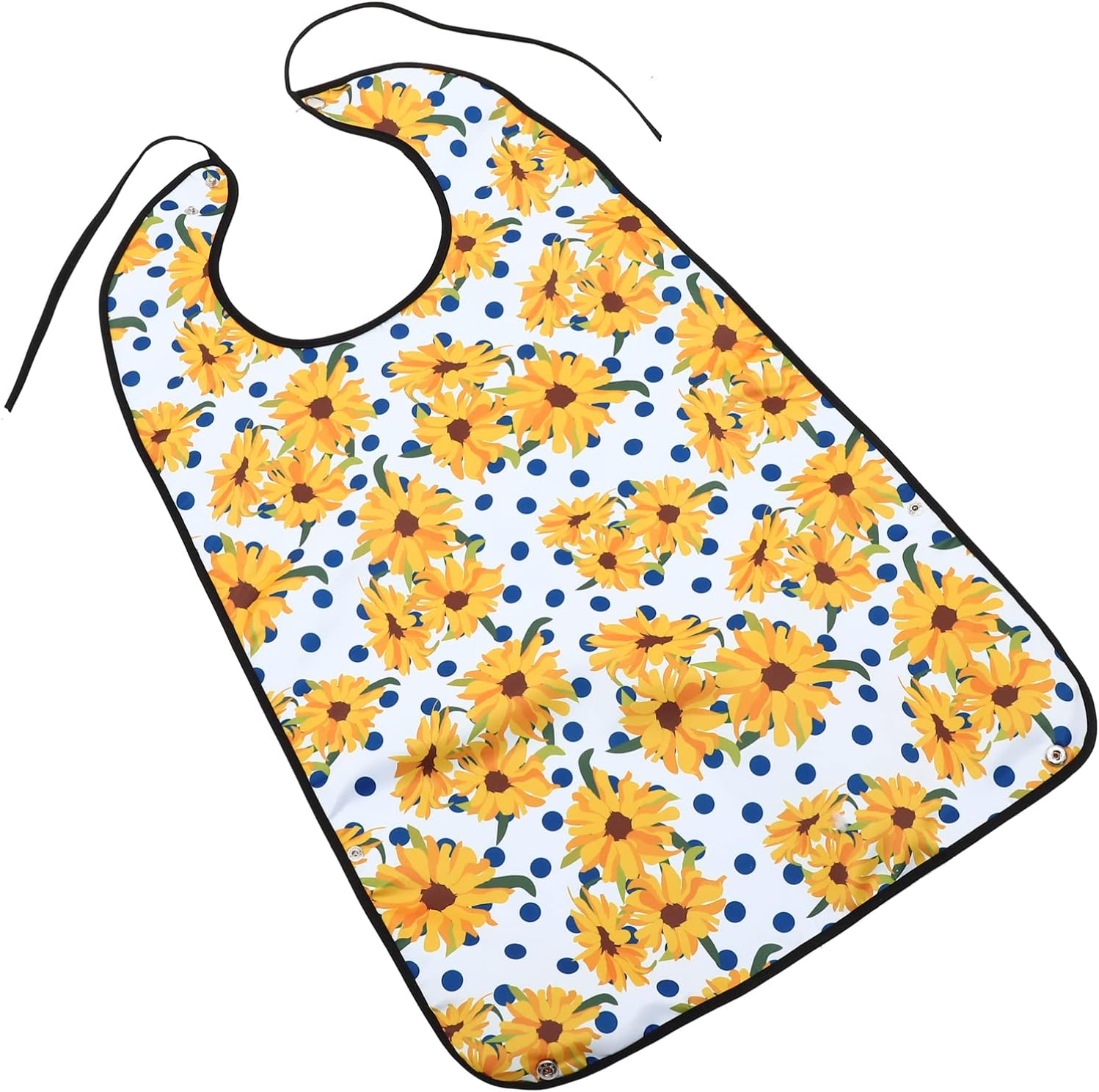 Healvian Feeding Bibs Adult Bibs Sunflower Eating Clothing Protectors Disabled Eating Bib Elderly Apron Senior Bibs Eating Cloth for Elderly Women Seniors Disabled Men Style 2 Old Man Costume