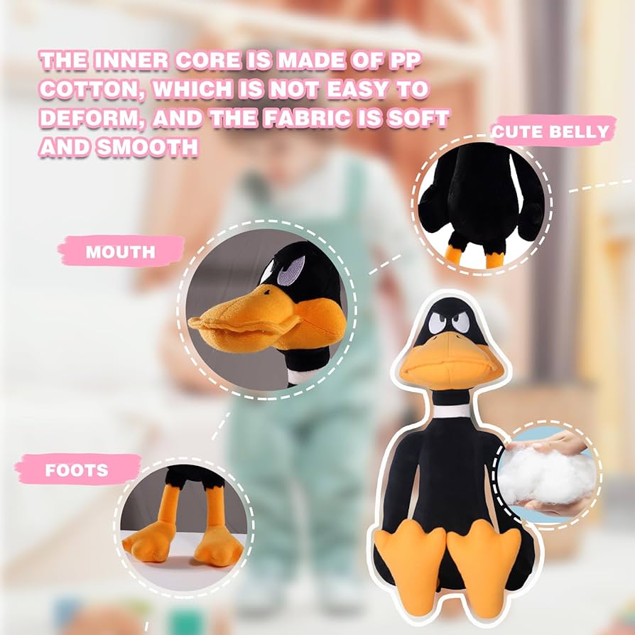 Amazon.co.jp: 24インチ アヒルのぬいぐるみ カートゥーンキャラクター