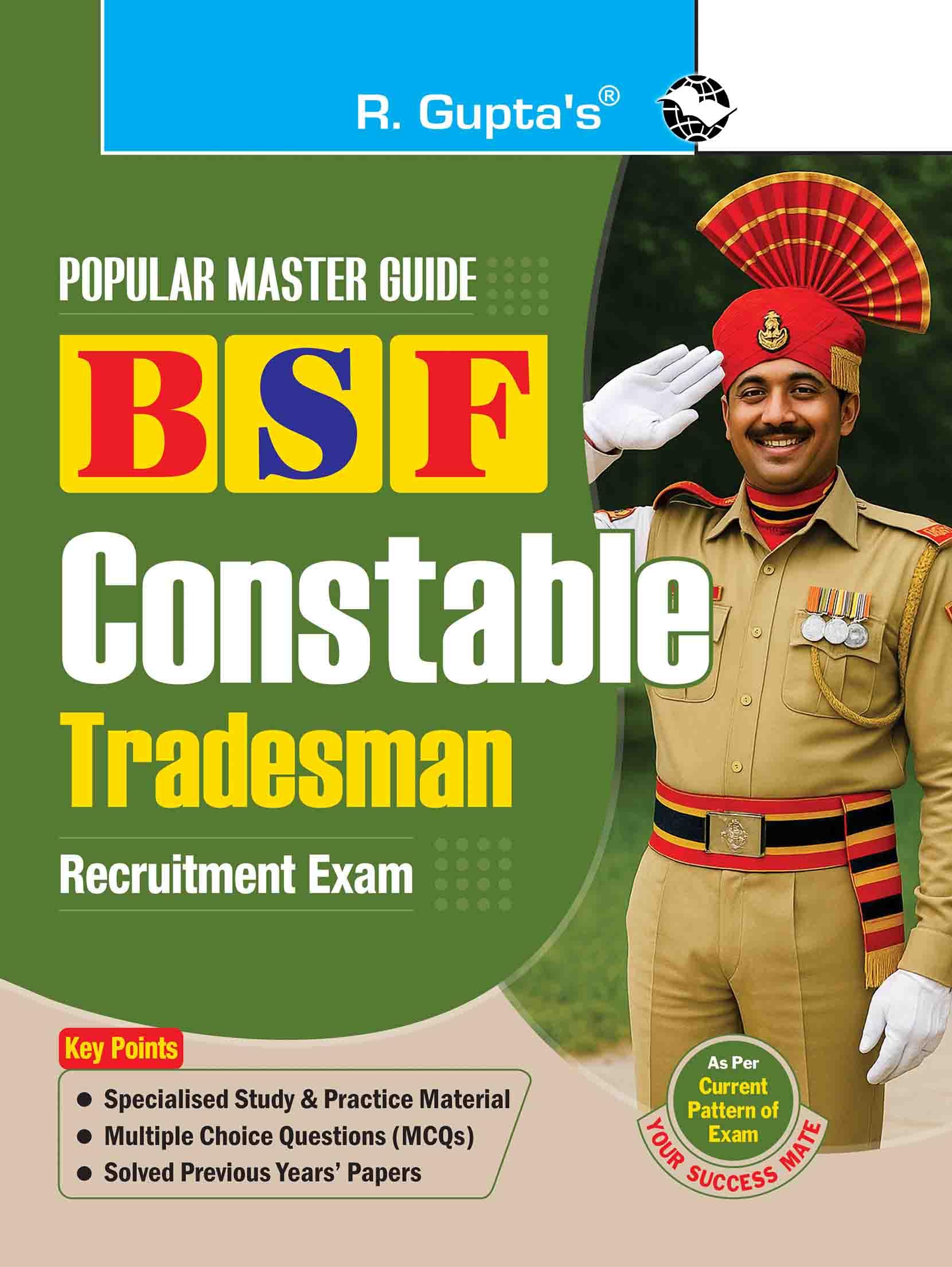 BSF Constable Tradesman PET/ PST