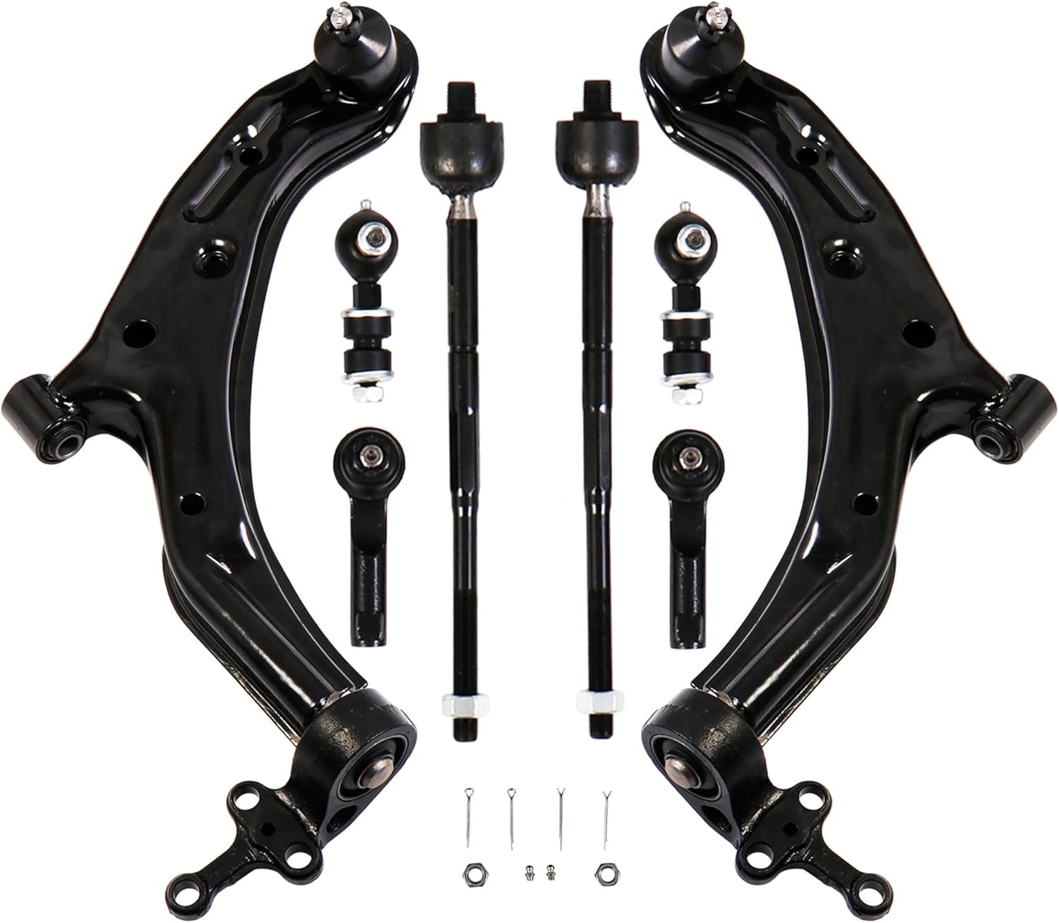 8PCS Front Lower Control Arm Suspension Kits K620358 K620359 Compatible with 2000-2001 Nissan Sentra 1.8L & 2.0L Engines Only, Compatible with 2002-2006 Nissan Sentra All Models