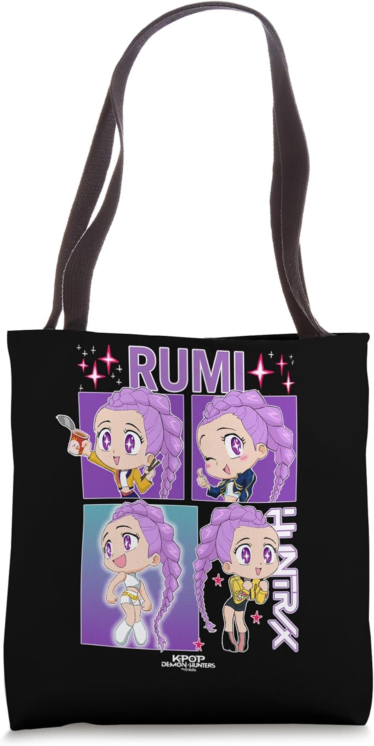 KPop Demon Hunters Rumi Officially Licensed Tote Bag