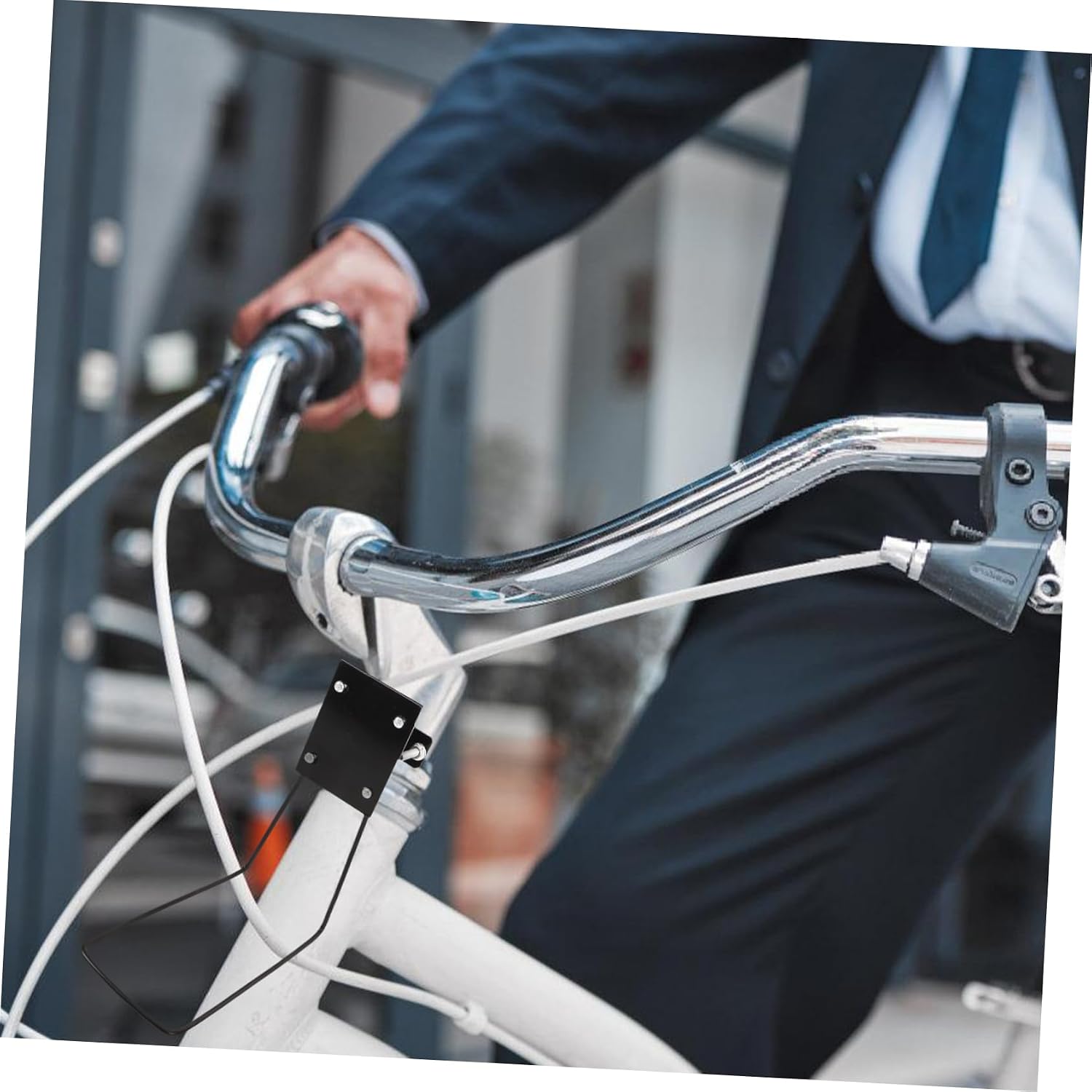 Toddmomy Bike Front Rack Bike Front Accessory Cycling Supplies Cycling Cargo Holder Basket Fixed Bracket
