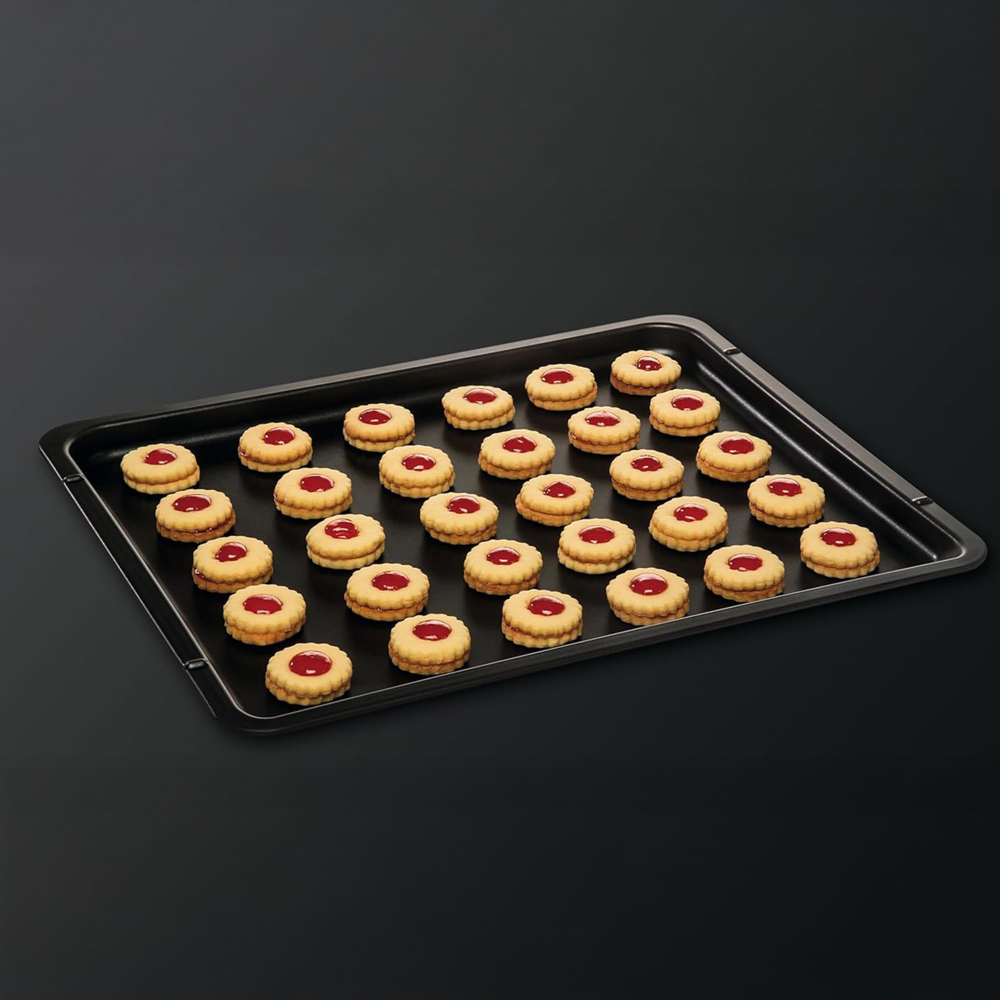 AEG 6000 Series Built Under Electric Double Oven, SurroundCook DUB331110M, 45L Capacity, Multilevel Cooking, Anti-fingerprint, LED Display, Catalytic Cleaning, Stainless Steel, 720x600x550mm, Class A — view 7