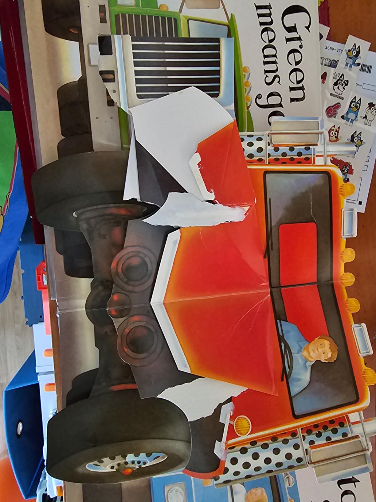 Truck Jam A Paul Stickland PopUp Book! Paul Stickland 9781857141580