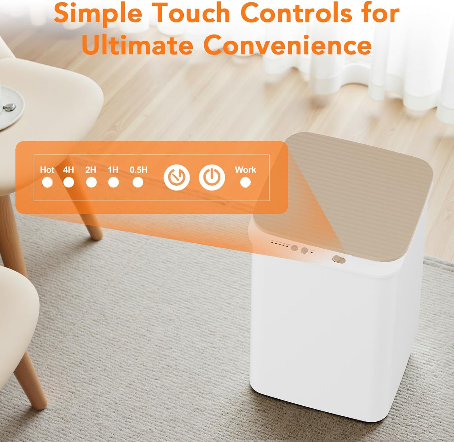 20L Large Towel Warmers for Bathroom, Hot Towel Warmer with Timer, One-Touch Control,Timed Heating, Luxury towel warmer bucket for Home&Spa.