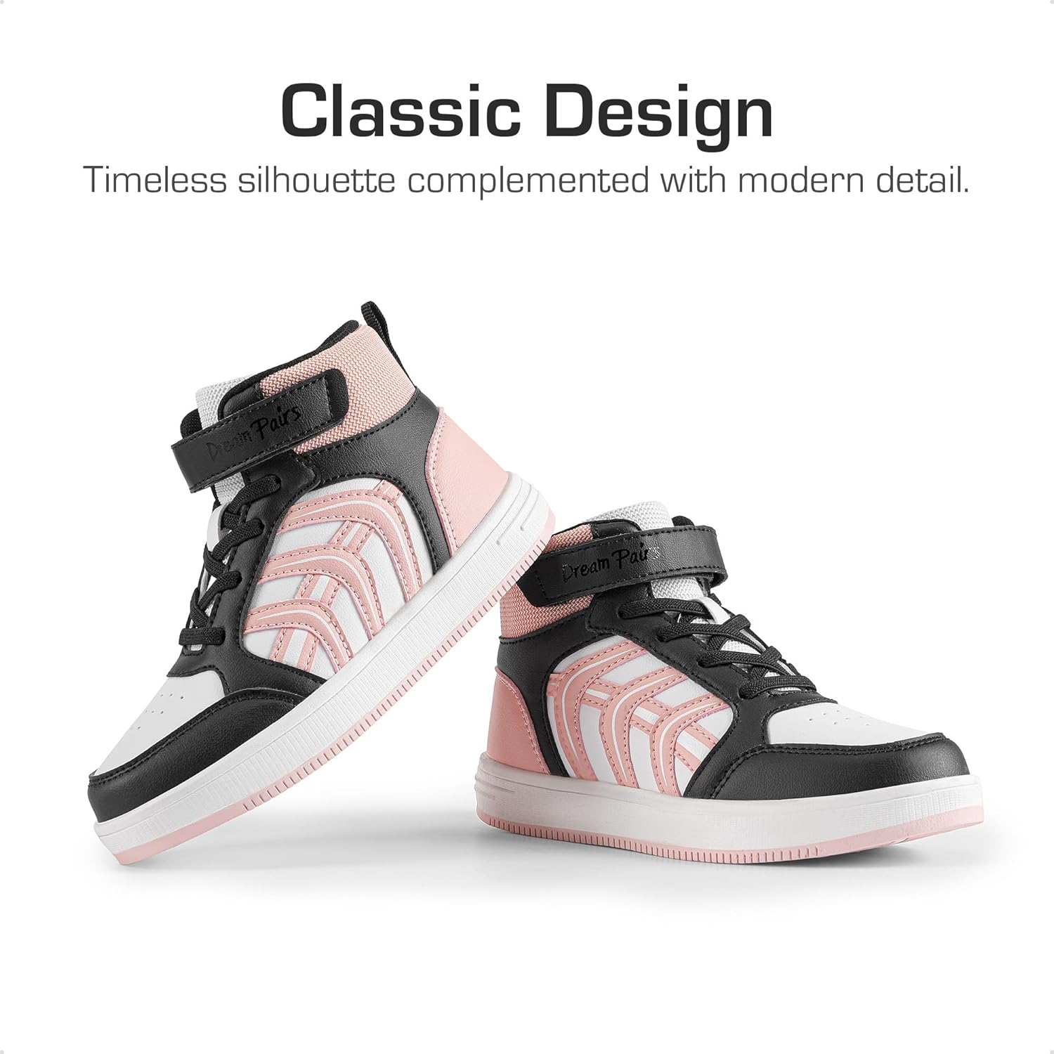 DREAM PAIRS Boys Girls Sneaker High Top Basketball Shoes Kids LilLegends JuniorFly Jumpers Sports Shoes for Athletic School Gym - Image 3