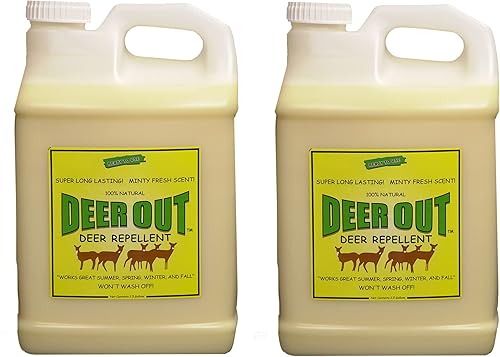 Deer Out Repelente de ciervos concentrado de 5 galones