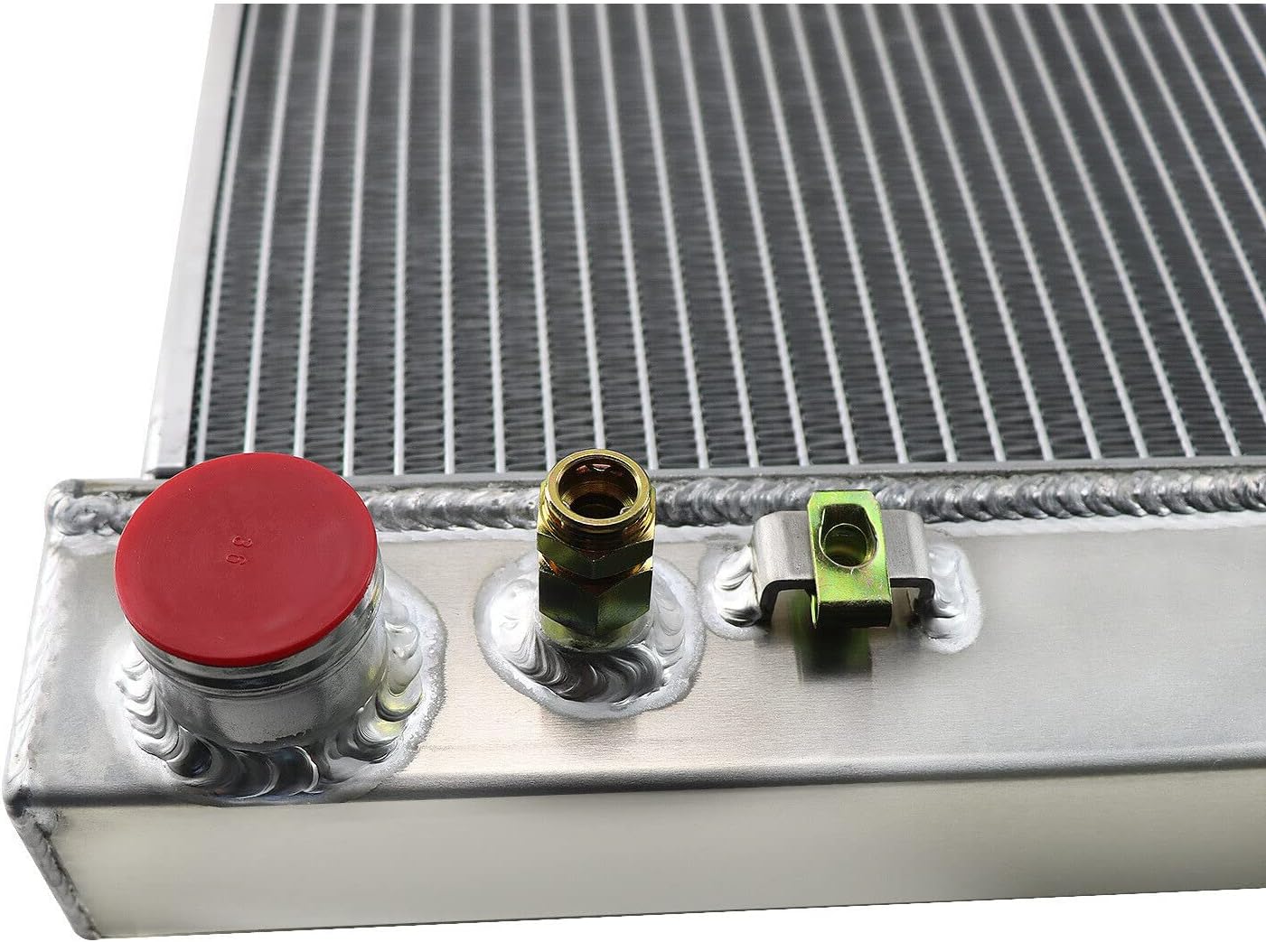 ReadyCool 4 Row Aluminum Radiator for 1988-1999 Chevy/GMC C1500 K2500 C3500 W/Oil Cooler 5.7L 28"W