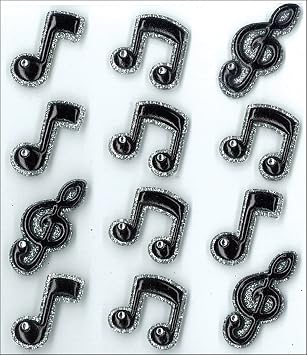 Jolees Boutique Music Notes CABOCHONS 50-20845