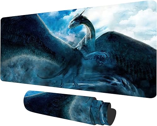 Miniatura 10 de MTG - Tapete de juego de 23.6 x 13.7 pulgadas, tapete de juego de mesa Ultra Pro Dragon para TCG CCG, alfombrilla de juego de cartas, alfombrilla