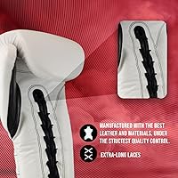 Vista 4 de CLETO REYES Traditional Professional-Grade Boxing Gloves with Laces for Training, Sparring and Heavy Punching Bags for Men and Women, MMA