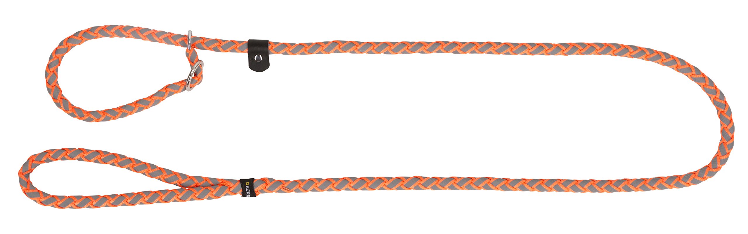 Kerbl Maxi Safe Laisse de Promenade pour Chien Orange Néon 170 cm