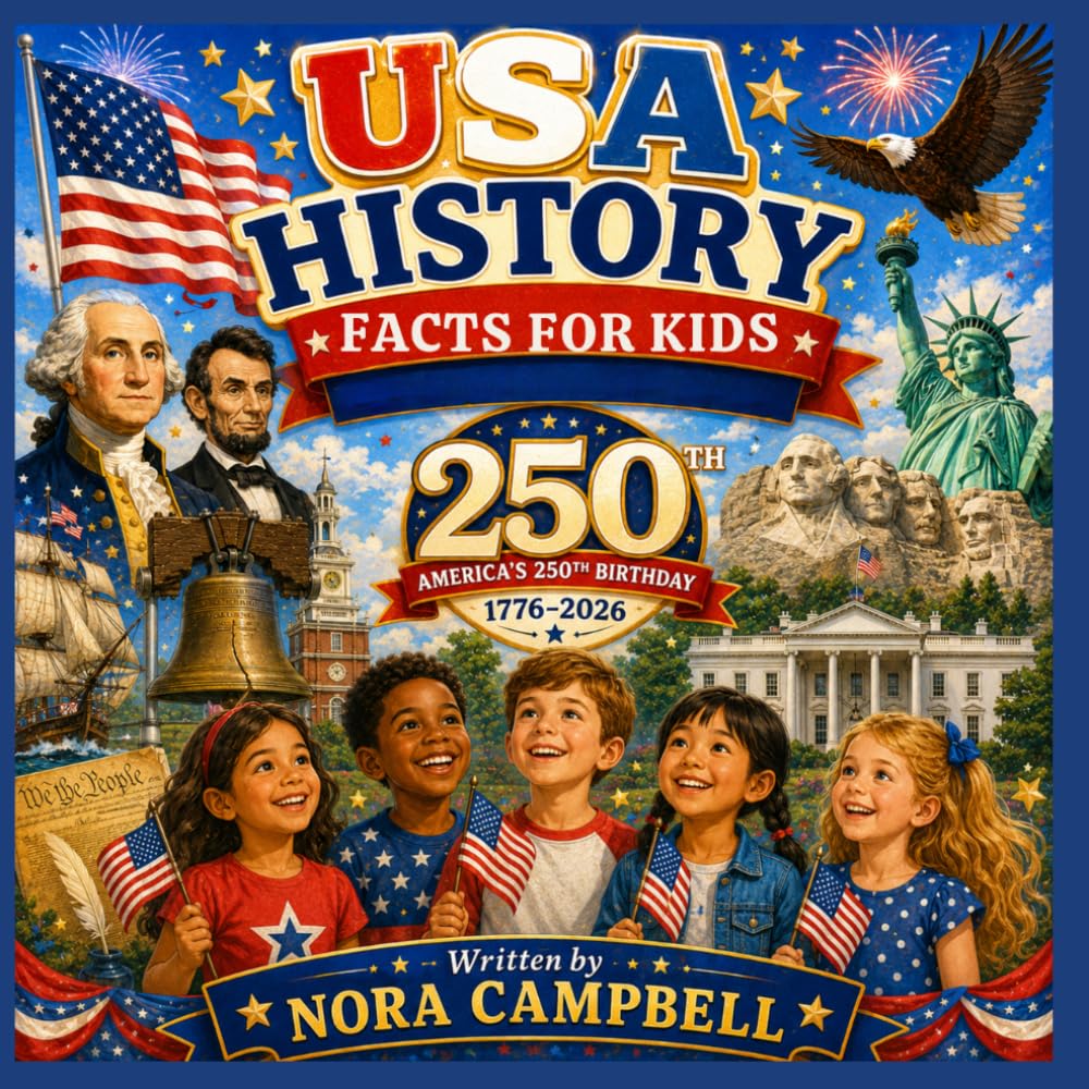 USA History Facts For Kids: Celebrating Americas 250th Birthday| Perfect for ages 5–7