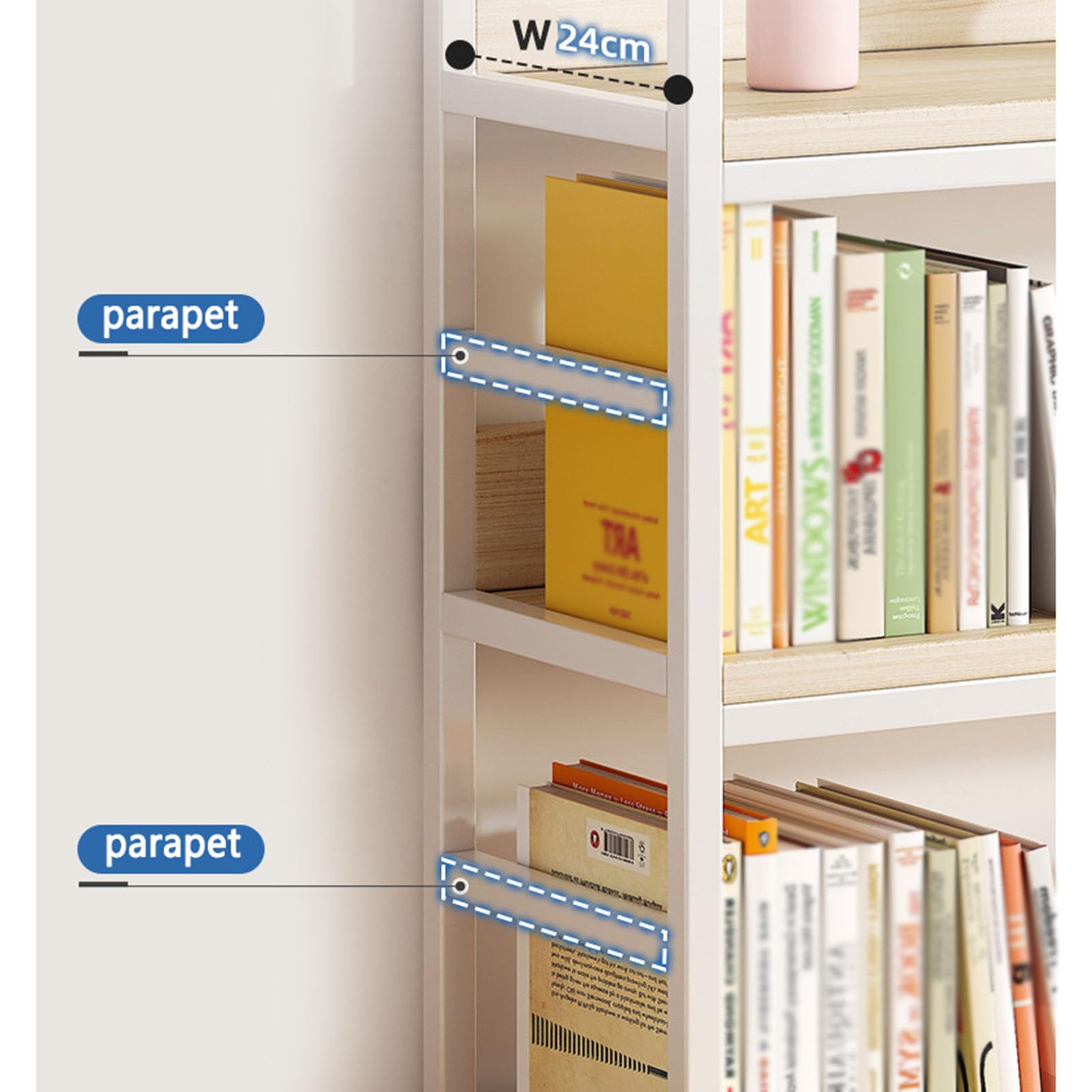 Étagère de Bureau à 2 Niveaux avec Panneau Perforé, Organisateur de Rangement Industriel pour Moniteur d'Ordinateur jusqu'à 32, Marron | Leroy Merlin