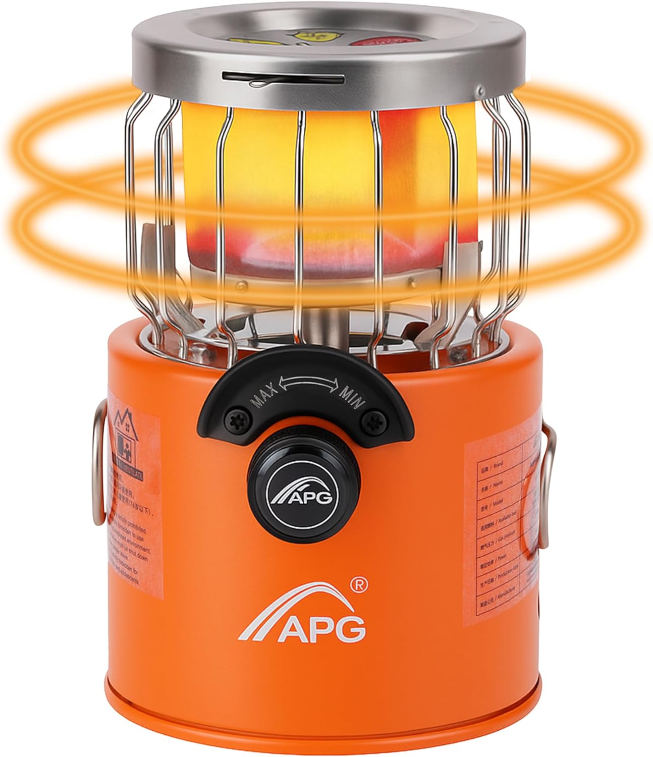 2000W 2-in-1 Camping Stove Tent Heater – Indoor Propane Heater W/ 3 Modes, Portable Propane Heaters for Indoor Use, Safe, PropaneHeater Camping Gear W/ 360° Radiant Heating