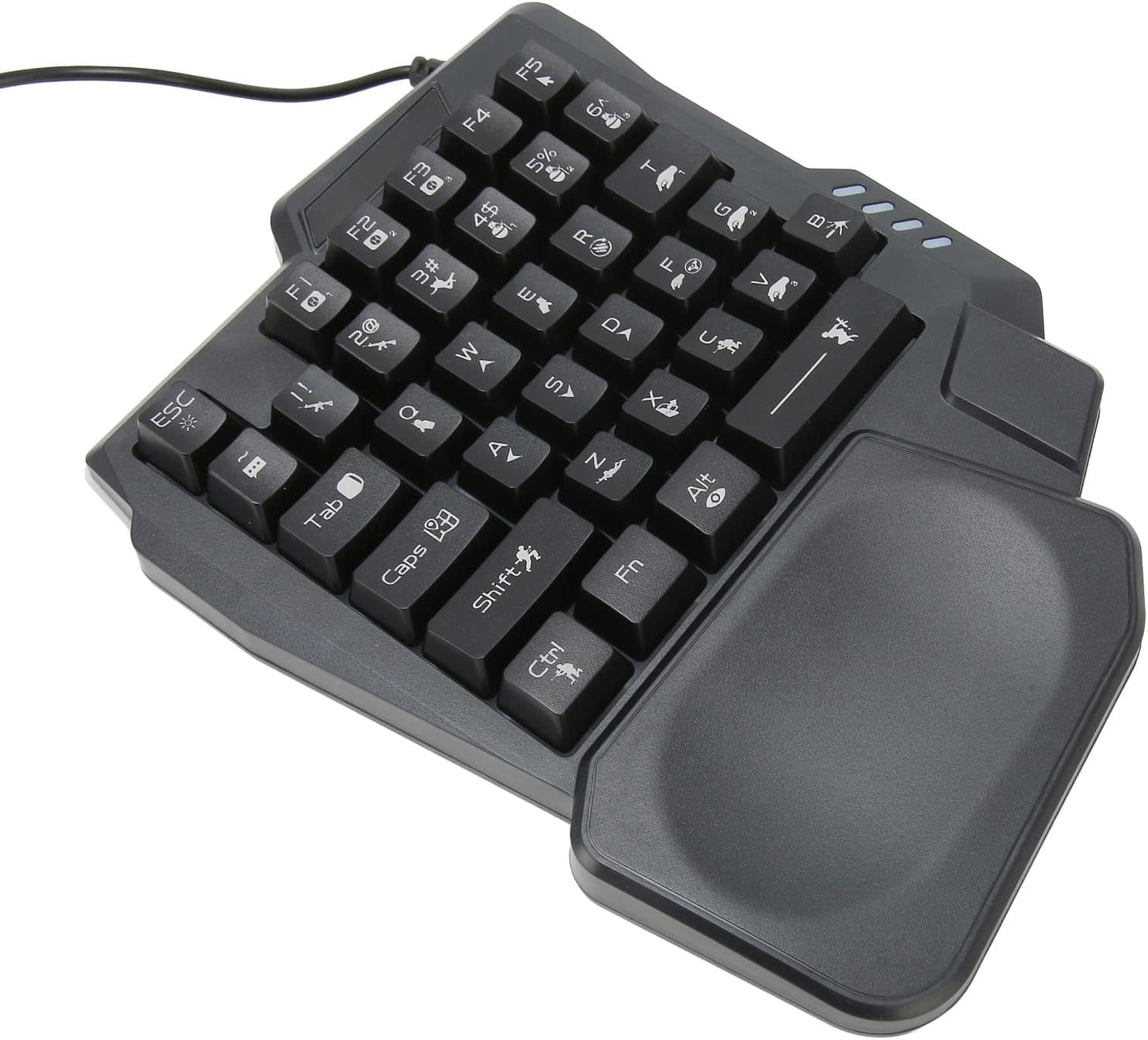 Conversor de Teclado 4 in 1 Mobile Game Combo Pack – Mobile Gamepad Controller with Gaming Keyboard, Mouse Converter for – Includes K13 Keyboard, Gaming Mouse &