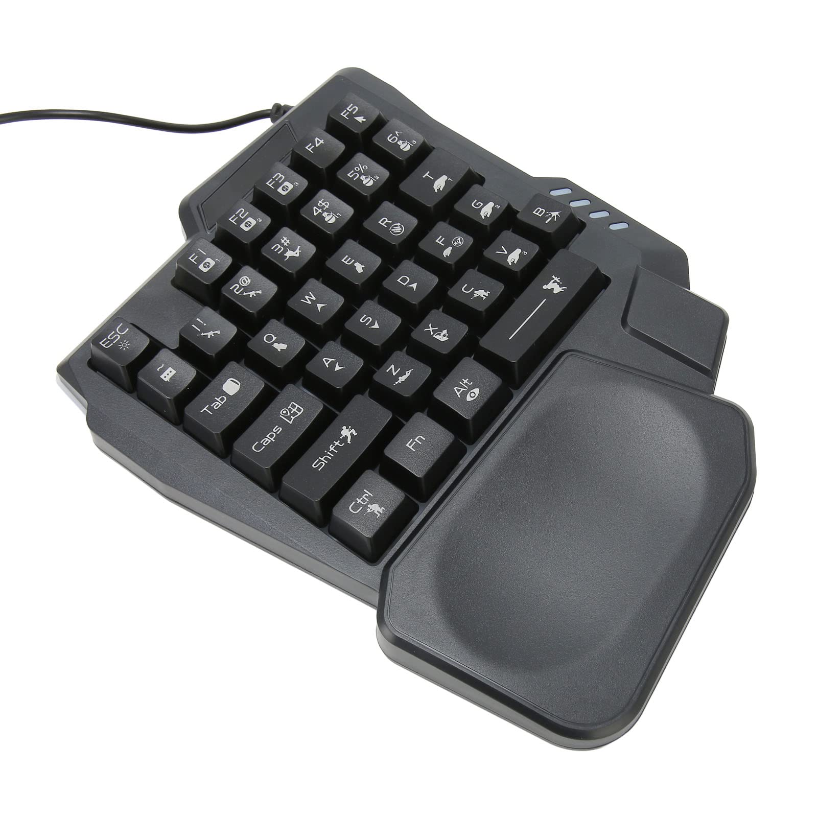 Ausla Combo de Juegos Móviles 4 en 1, Convertidor de Teclado y Ratón 120fps