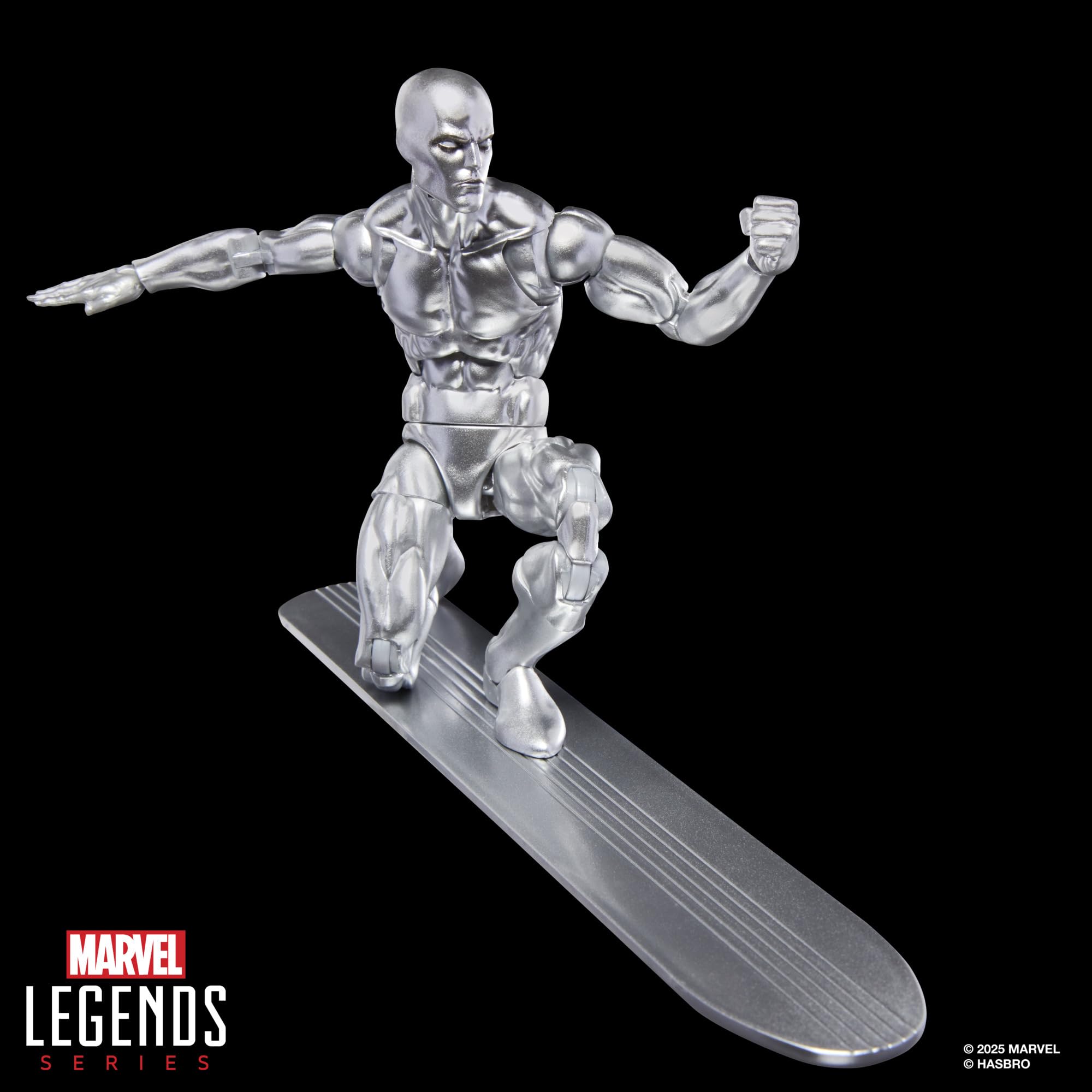 Marvel Legends Series, Figurine Surfer d'argent des Bandes dessinées Fantastic Four