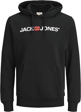 JACK & JONES Male Kapuzenpullover Logo Kapuzenpullover