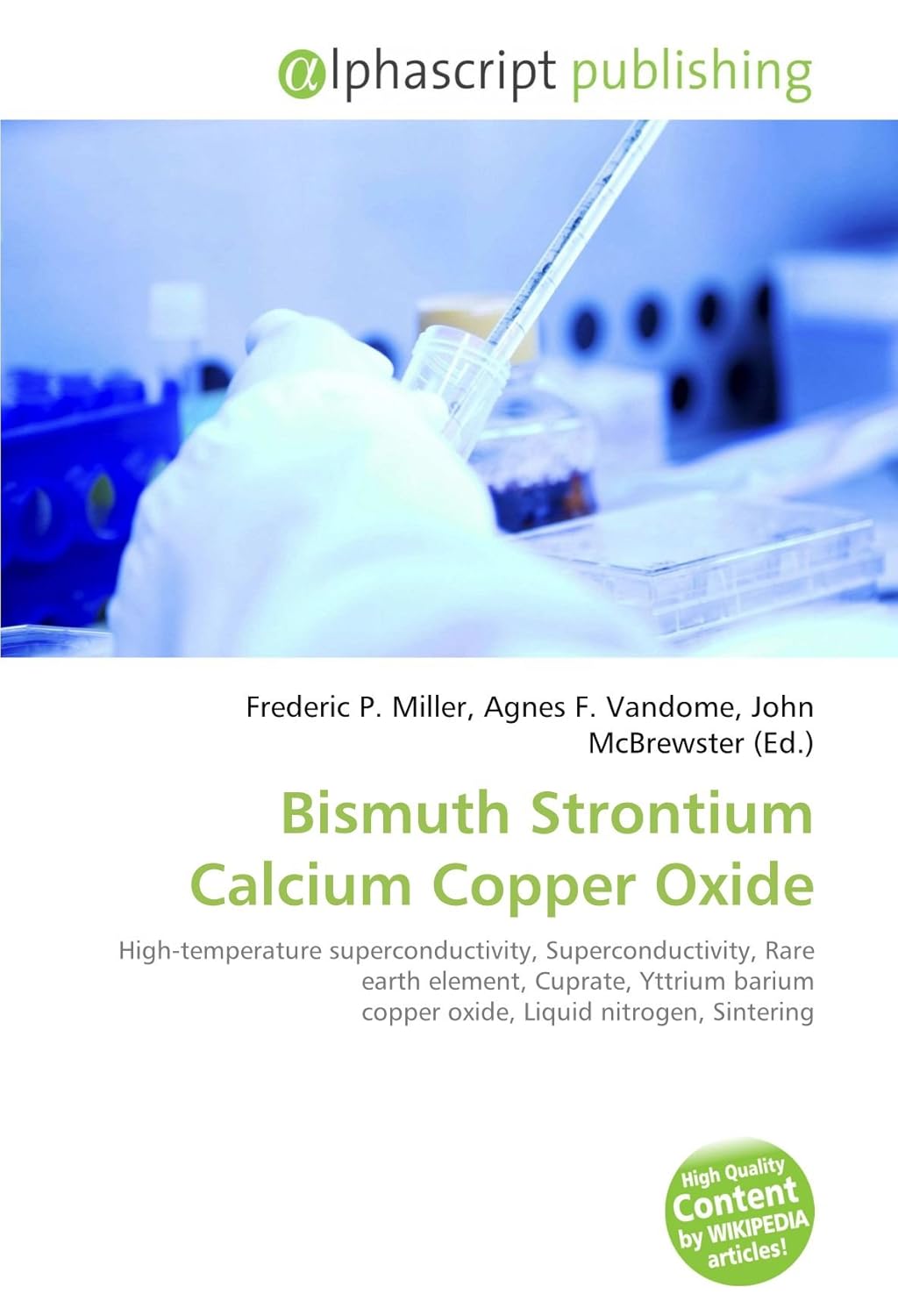 Bismuth Strontium Calcium Copper Oxide Hightemperature