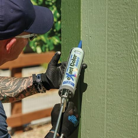 Sashco - 12010 Exact Color Custom Colored Caulk - DIY Kit (9.5-Ounce, Single Pack)