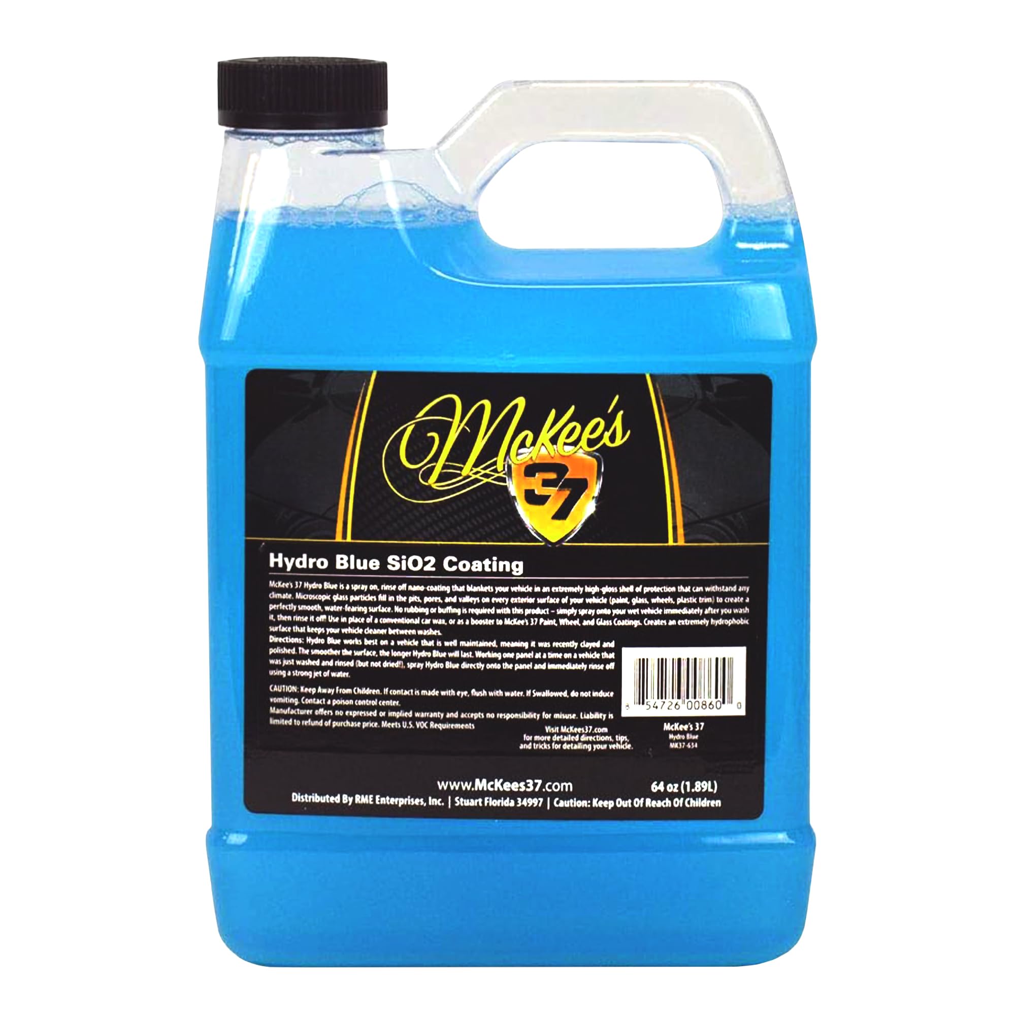 McKee's 37 MK37-634 Hydro Blue SiO2 Coating, 64 fl. oz Fluid_Ounces-picture-23