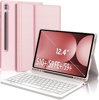FOGARI Samsung Galaxy Tab S10+/S9 FE Plus/S9 FE+ Tastatur, 31,4 cm (12,4 Zoll)