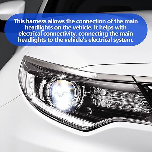 Miniatura 6 de 2 conectores de 14 pines para faros delanteros principales para Kia Optima Forte Sorento Sportage Rio Telluride 2018-2021, Hyundai Elantra Sonata