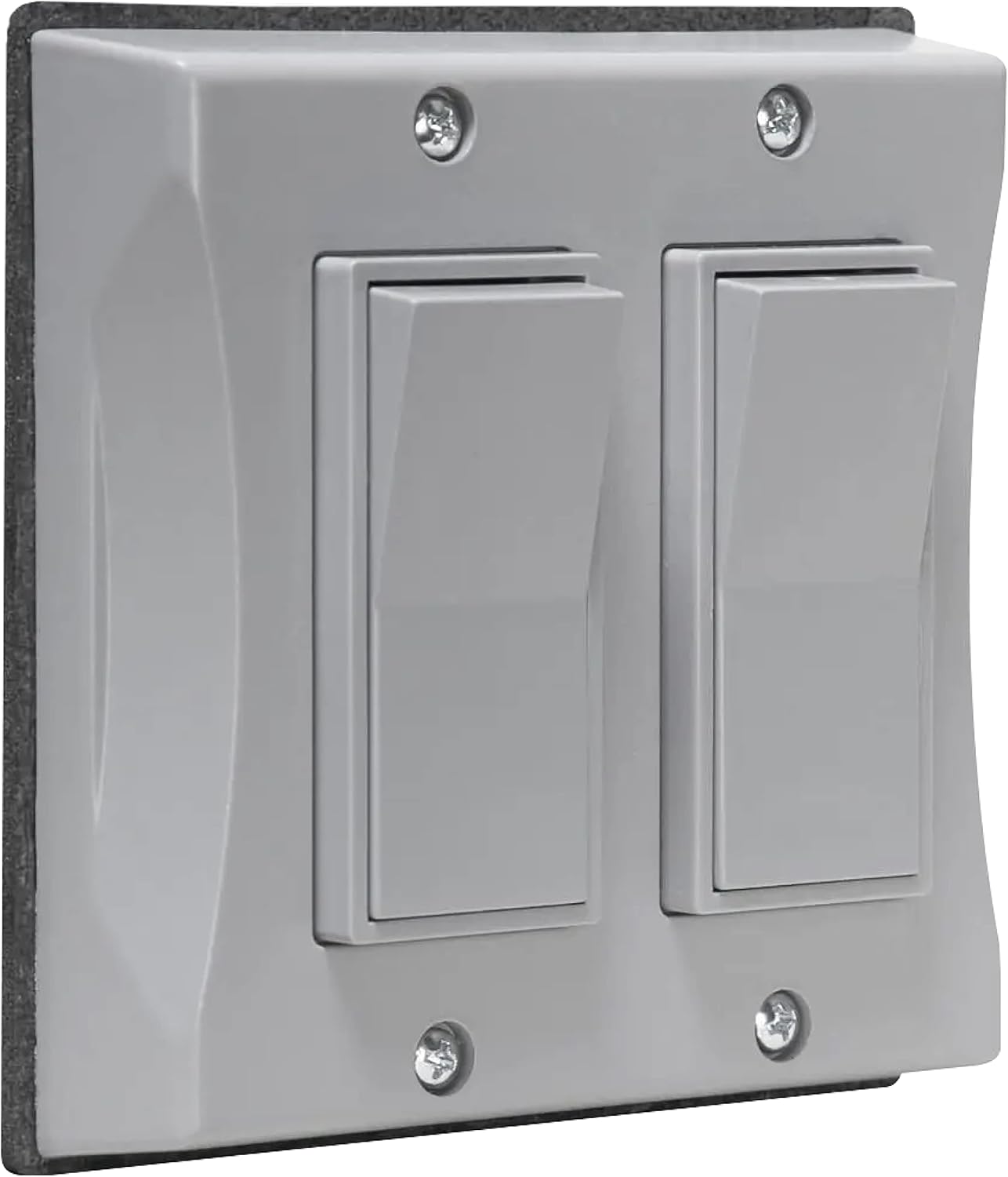 BELL Outdoor Ceiling Fan Box and Hubbell 2-Gang Weatherproof Cover