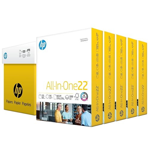 HP Papers | 8.5x 11 Paper | All-In-One 22 lb