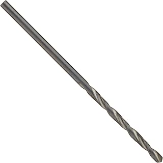 Chicago Latrobe 150 High-Speed Steel Jobber Length Drill Bit, Black Oxide Finish, Round Shank, 118 Degree Conventional Point, 7/16