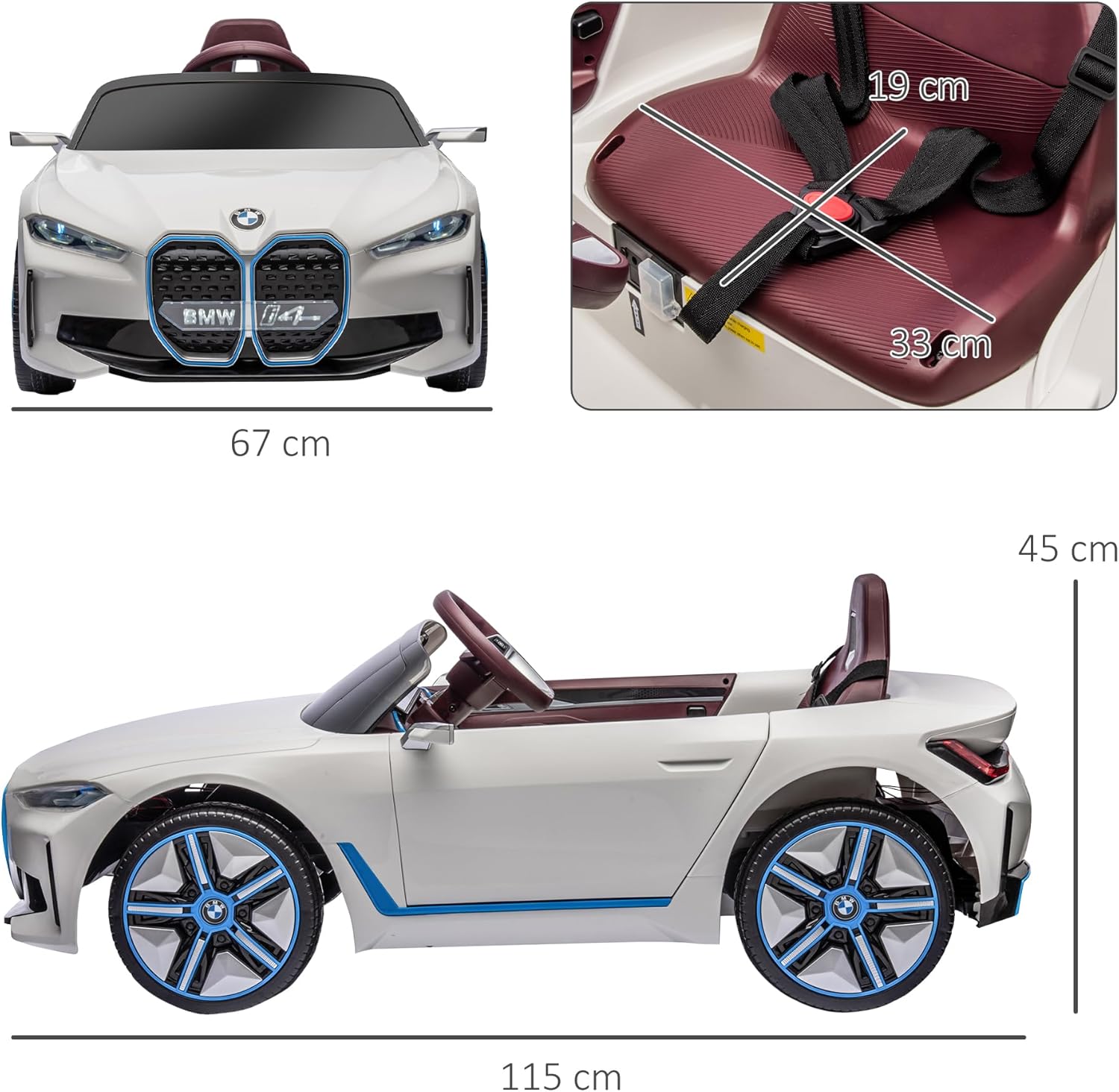 BMW I4 dimensiones