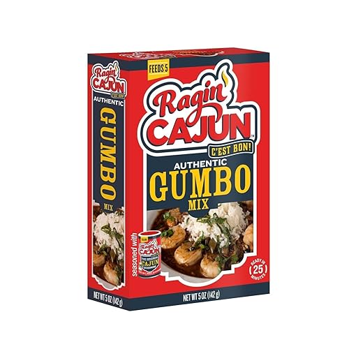 Miniatura 50 de Ragin Cajun Gumbo 5oz (Paquete de 3)