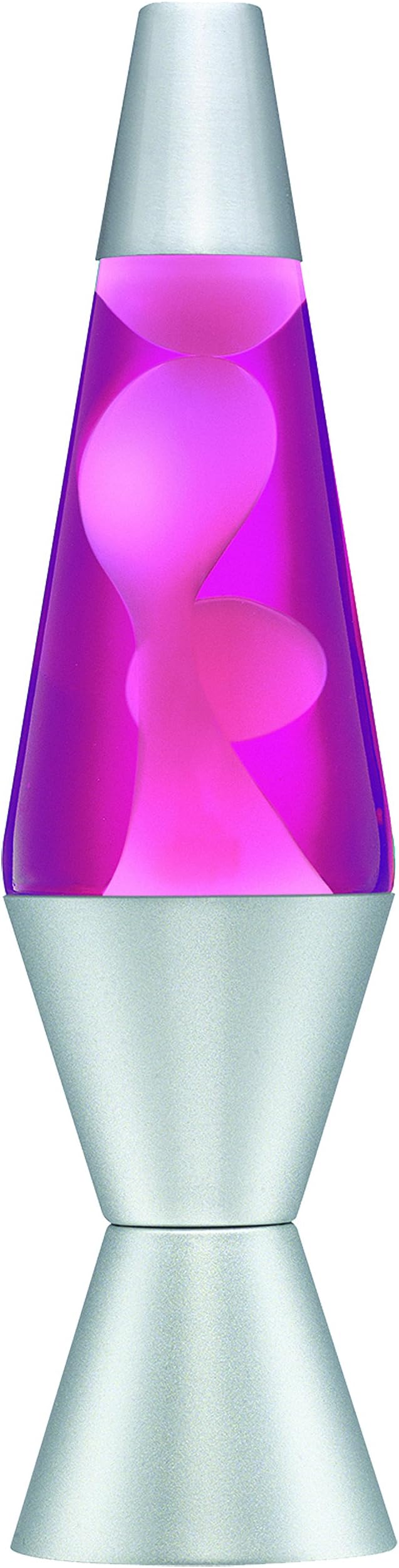 Lava Lamp 14.5-Inch, Clear Pink
