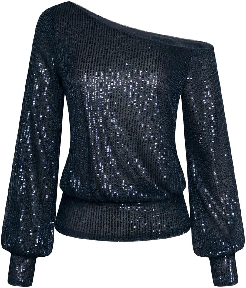 black silver sequin top
