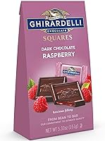 Vista 1 de GHIRARDELLI Cuadrados de frambuesa de chocolate oscuro, bolsa de 5.32 onzas
