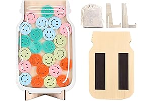 Smiley Face Magnetic Reward Behavior Jar for Class Management