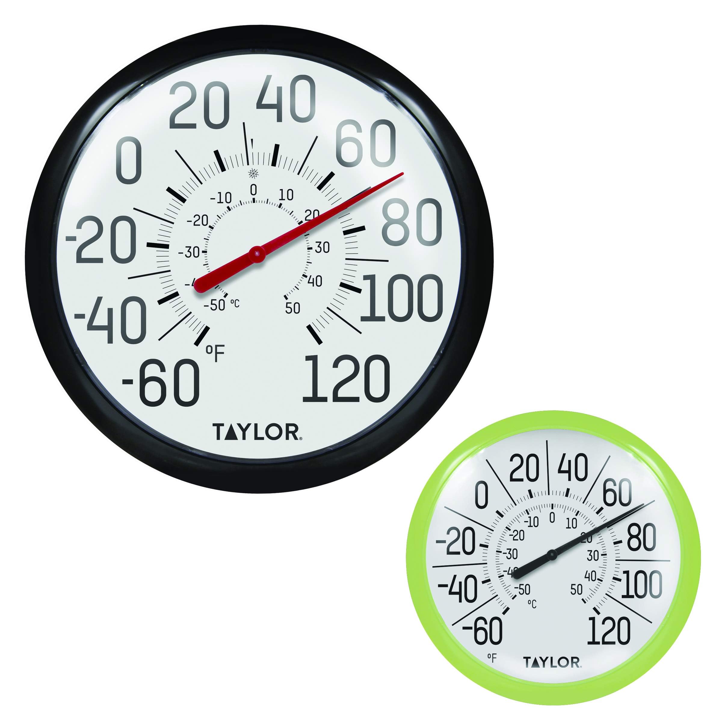 Taylor 13,25" & 8,5" Dial Thermometer Combo Pack