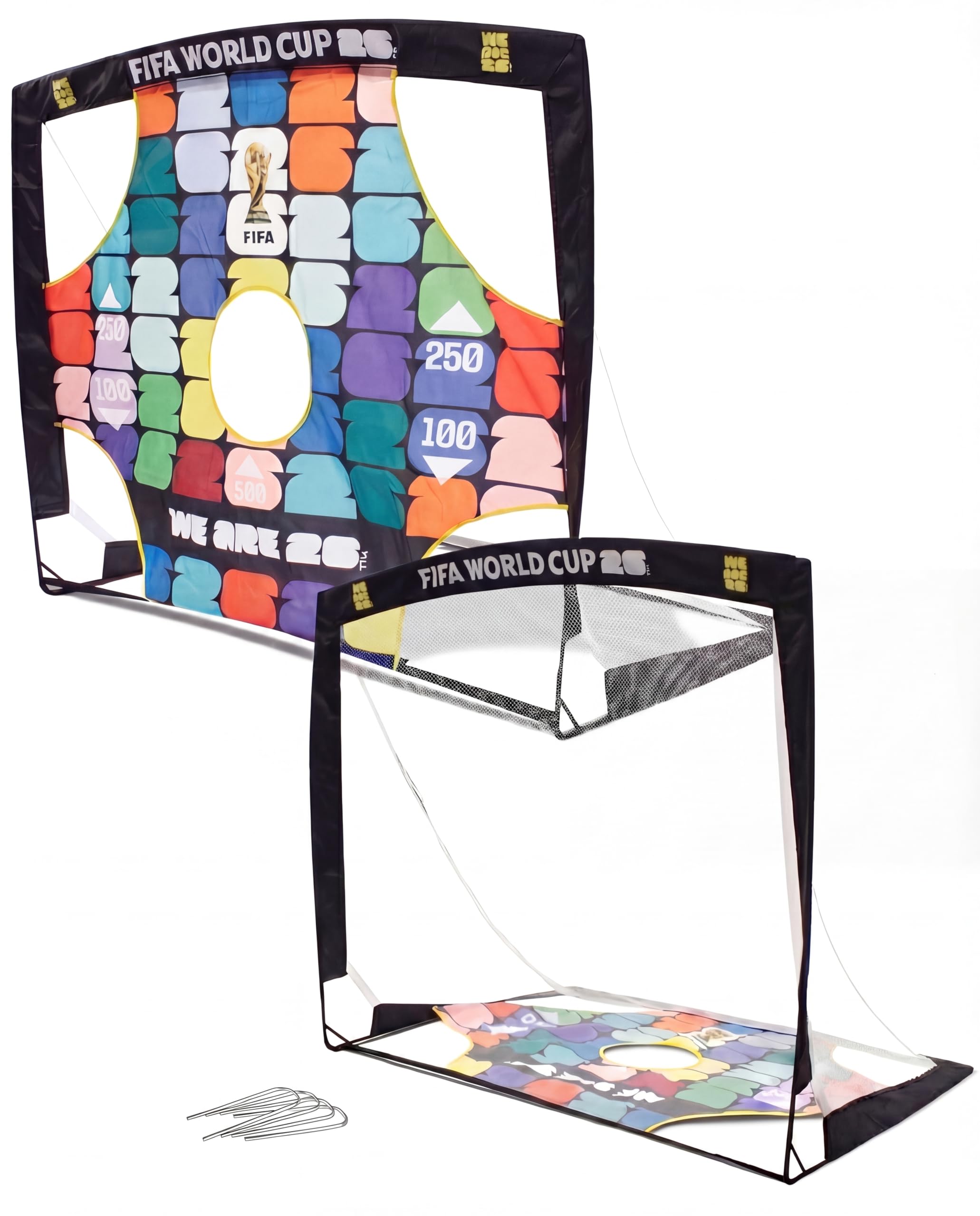 Fifa Football World Cup26 4Ft X 3Ft Flexi Goal With Target Sheet