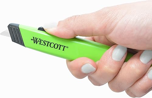 Miniatura 4 de Westcott Cuchillo de seguridad (16475), utiliza cuchillas de cerámica (paquete de 2)