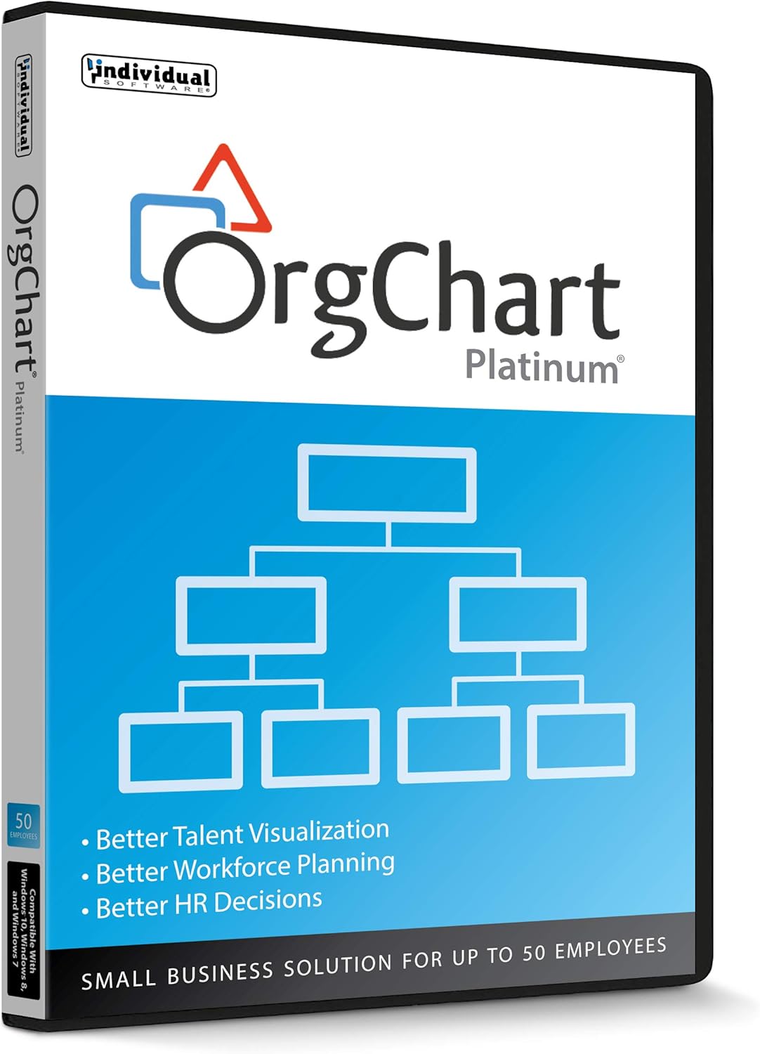OrgChart Platinum - Create Organizational Charts for Your Small Business - for up to 50 Employees - CD/PC Thumbnail