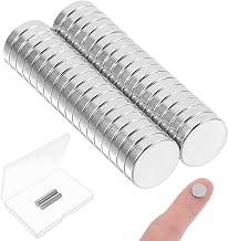 Gjinxi Small Attractive NdFeb 36PCs, 9x2mm Rare Earth Strong Attractive for Collar Stays, DIY, Electronic Components, Crafts, Neodymium for Crafts, Whiteboard, Kitchen