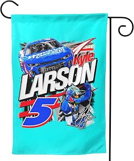 Kyle Larson 5 28"x40" Welcome Garden Flag Double Sided Printing Vertical Banners Yard Farmhouse Outdoor Indoor Decoration Holiday Flag Party Signs
