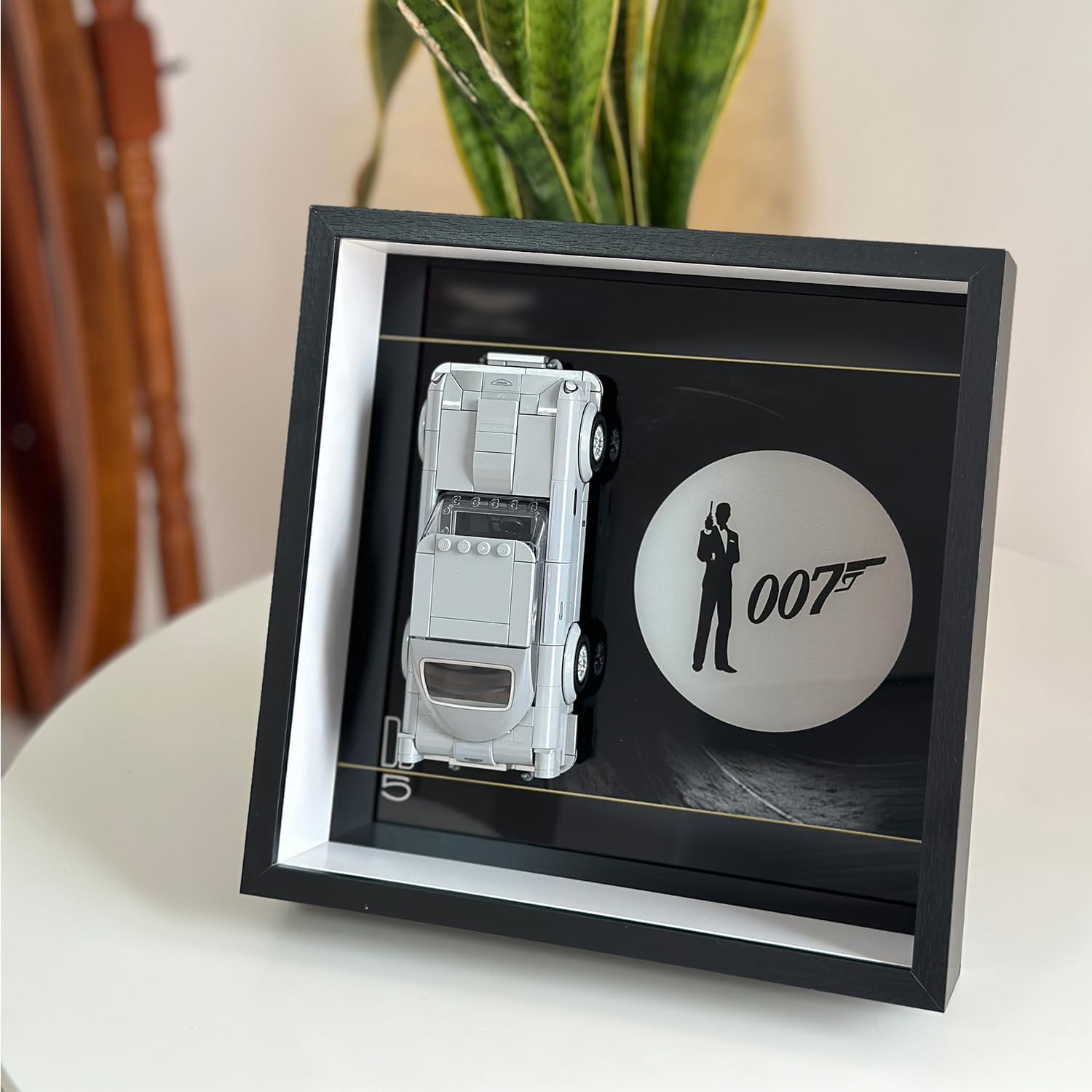 iLuane Display Wallboard for 76911 Building Toy Set, Adult Collectibles Wall Mount, Home or Office Décor (No Car Included)